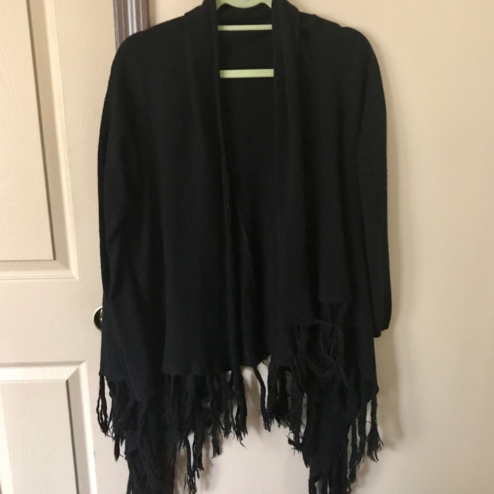 Open fringed Cardigan